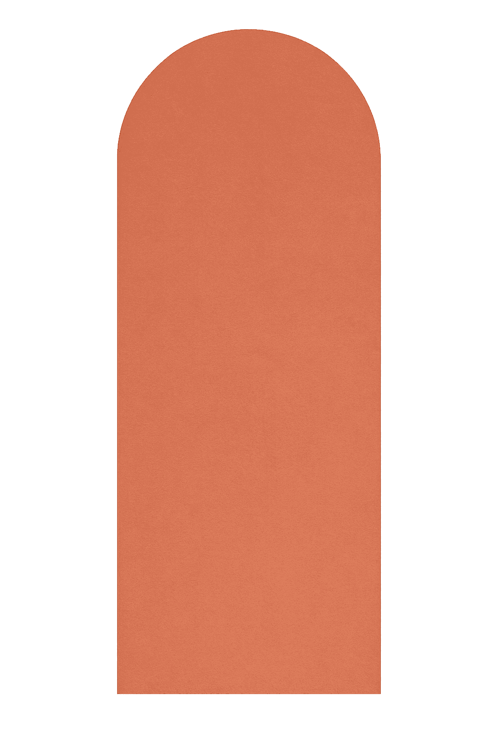 Terracotta arched Mediterranean motif